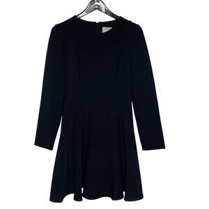 Gal Meets Glam Celest Fit & Flare Puff Sleeve Mini Dress Sz 6 Classic Event